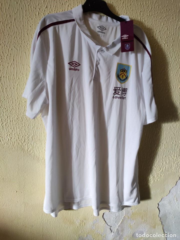 Coleccionismo deportivo: Nueva y Original | Camiseta Futbol shirt football | Talla 3XL - XXXL | Polo del Burnley FC