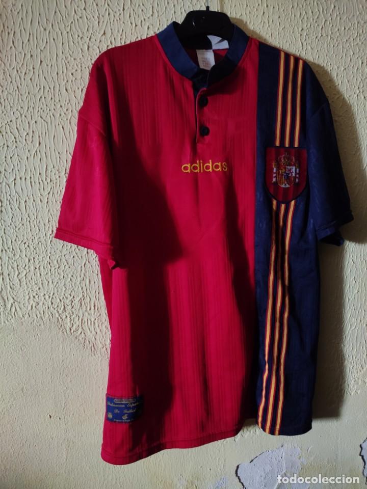 Colecionismo desportivo: Original | Camiseta Futbol shirt football | Talla L | Seleccion de Espa&ntilde;a