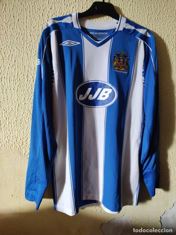 Colecionismo desportivo: Original | Camiseta Futbol shirt | Talla M | Wigan Athletic - de manga larga