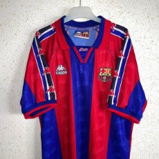 Coleccionismo deportivo: CAMISETA FC BARCELONA 1995/97 KAPPA TALLA M. Lote 364318571