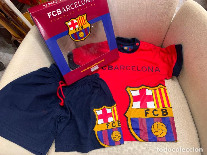 Sports collectibles: Pijama infantil oficial Bar&ccedil;a, FCB, sin estrenar y en caja original. ver medidas