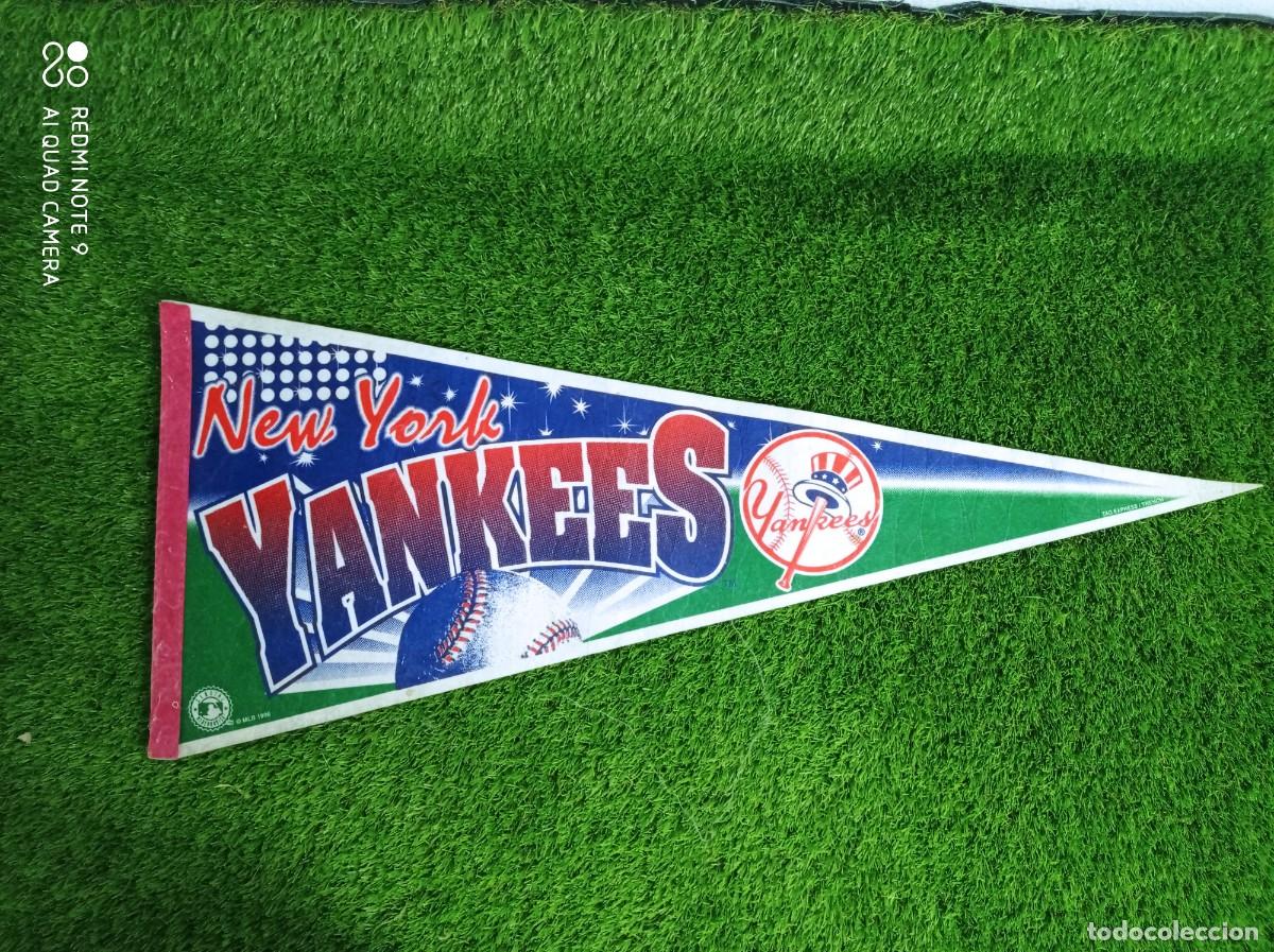 Coleccionismo deportivo: Banderola original New York Yankees