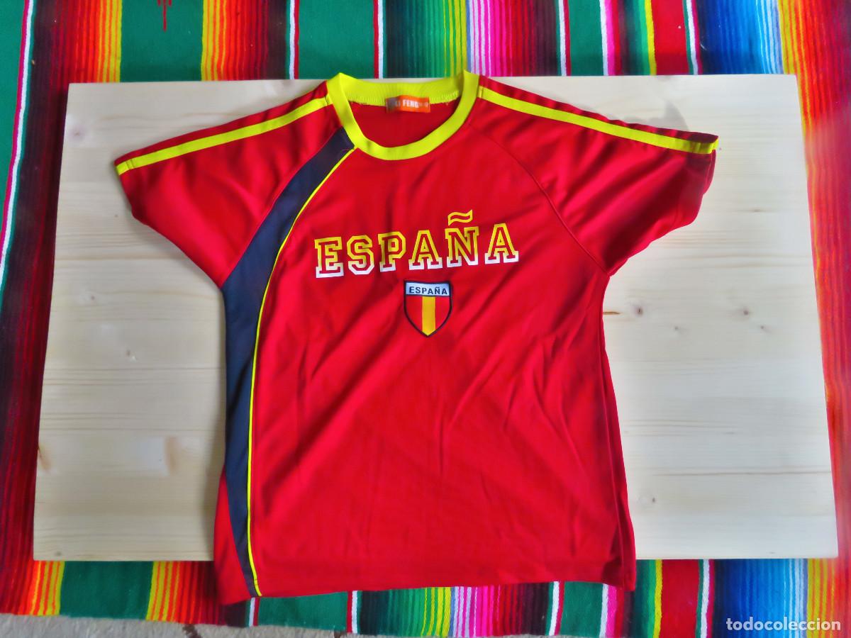 camiseta españa deporte niño talla 11 - 12 sele - Compra venta en  todocoleccion