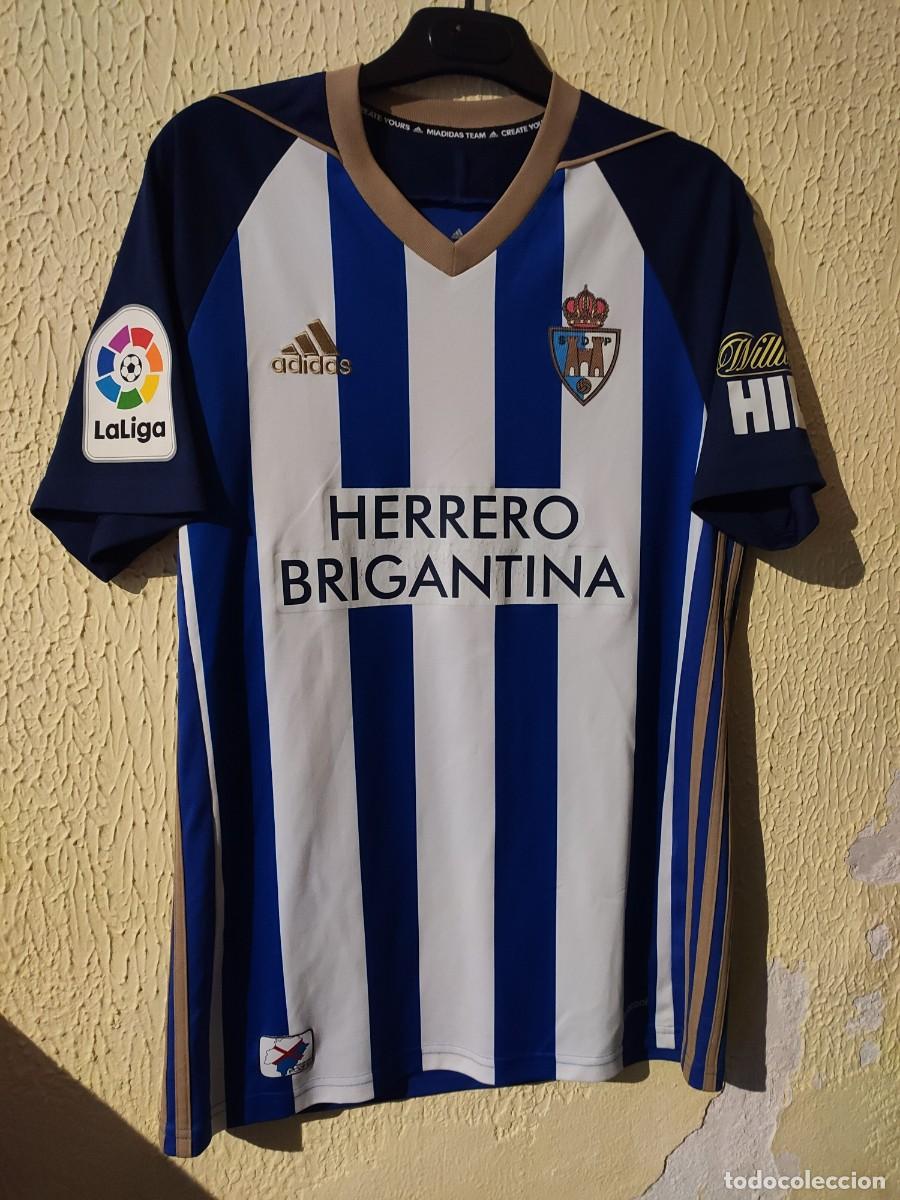 Sports collectibles: Original | Camiseta Futbol shirt | Talla S | SD Ponferradina - 15 Nacho Gil - match worn vs Cadiz CF