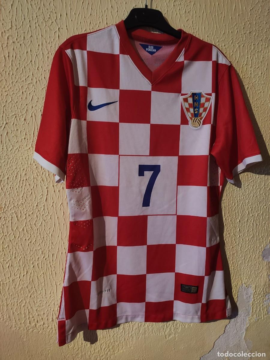 Sports collectibles: Original | Camiseta Futbol | Talla M | Seleccion de Croacia sub 21 - 7 Alen Halilovic - match worn