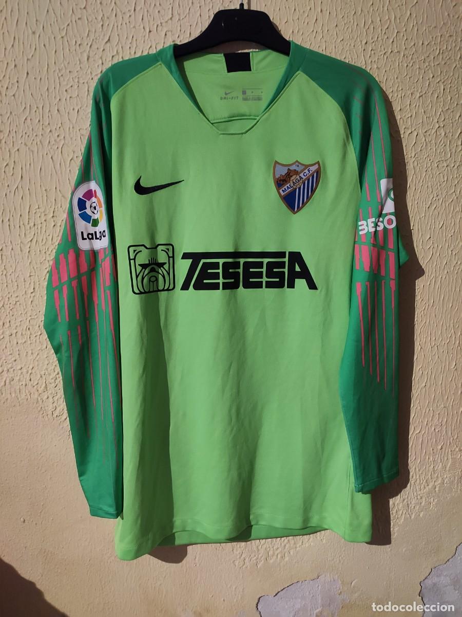 Sports collectibles: Original | Camiseta de Futbol shirt | Talla M | Malaga CF - 1 Munir Mohand - player issue / worn