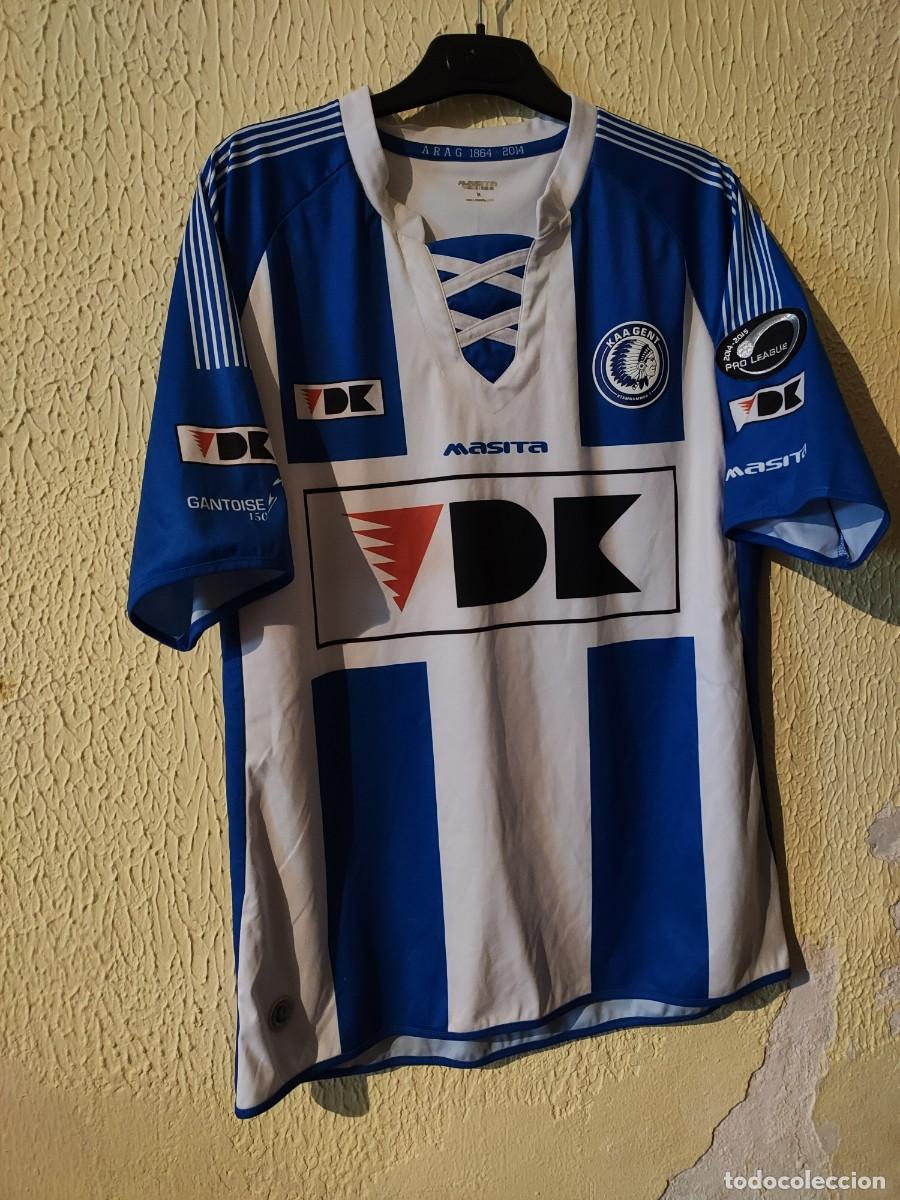 Sports collectibles: Original | Camiseta Futbol shirt | Talla M | KAA Gent - 77 Danijel Milicevic - match worn and signed
