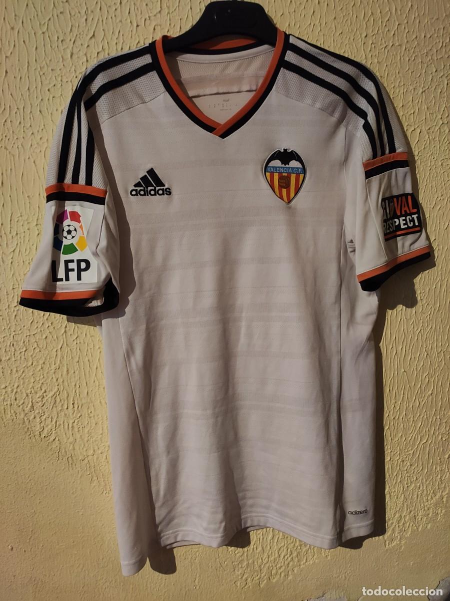 Sports collectibles: Original | Camiseta Futbol shirt | Talla M | Valencia CF - dorsal 6 - match worn cat. inferiores