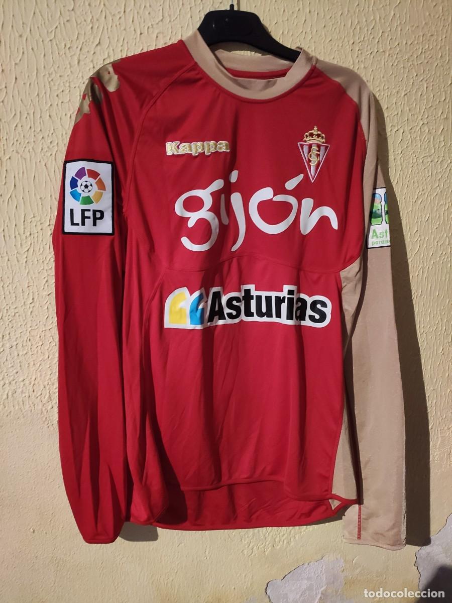 Sports collectibles: Original | Camiseta Futbol shirt | Talla M | Sporting de Gijon - 7 Ayoze Garcia - match worn