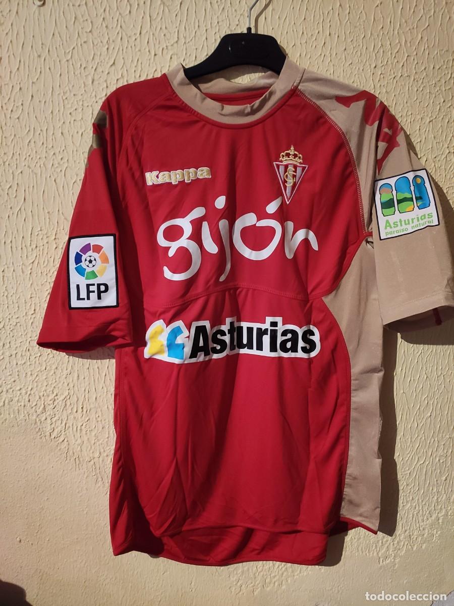 Sports collectibles: Original | Camiseta Futbol shirt | Talla M | Sporting de Gijon - dorsal 29 - match worn