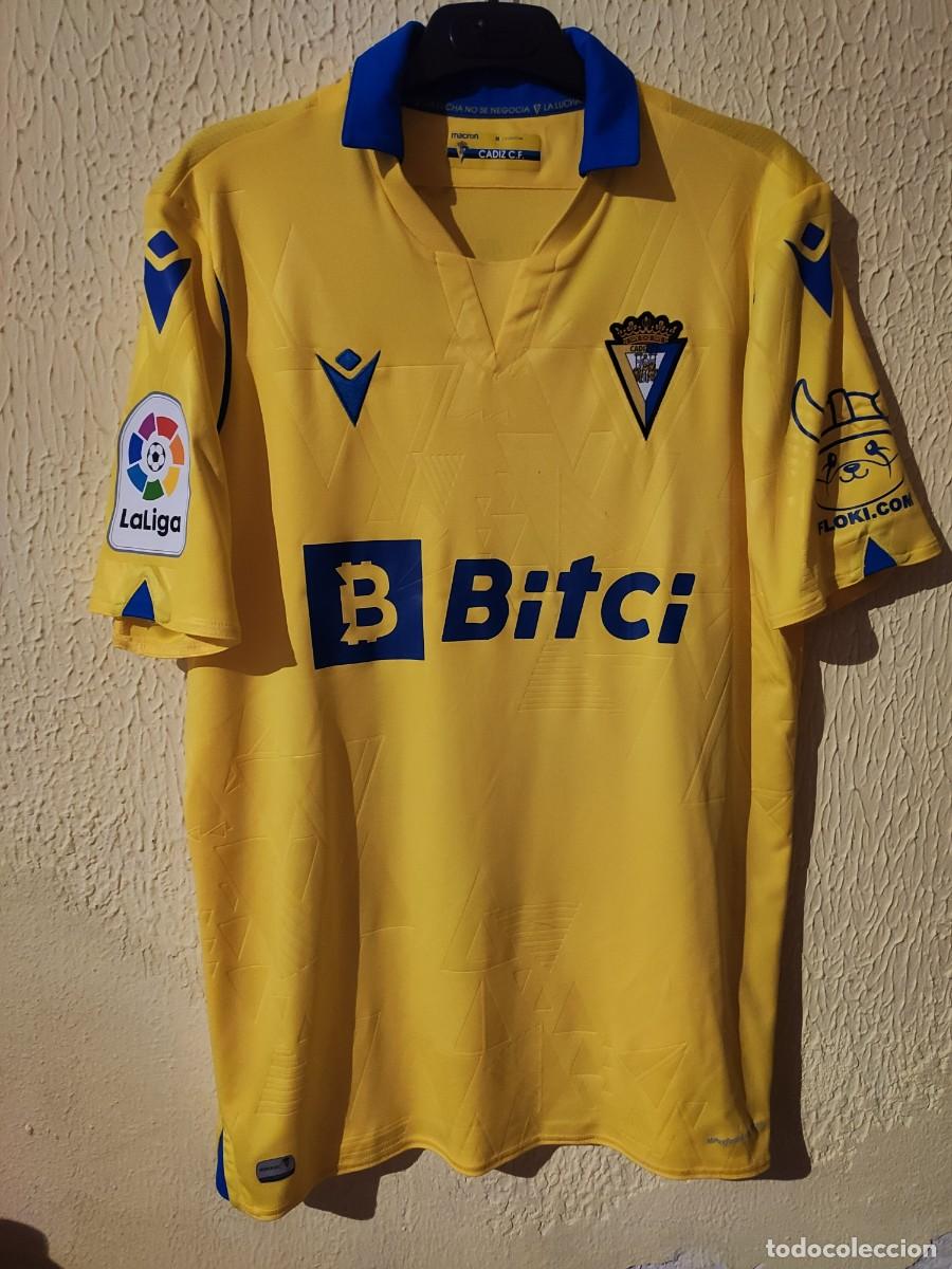 Sports collectibles: Original | Camiseta Futbol shirt | Talla M | Cadiz CF - 27 Ivan Chapela - match worn