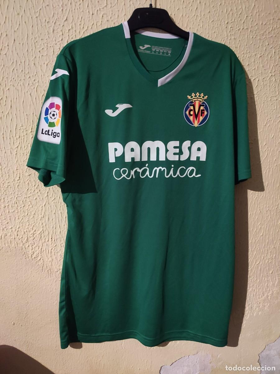 Sports collectibles: Original | Camiseta Futbol shirt | Talla L | Villarreal CF B - 1 Filip Jorgensen - match worn