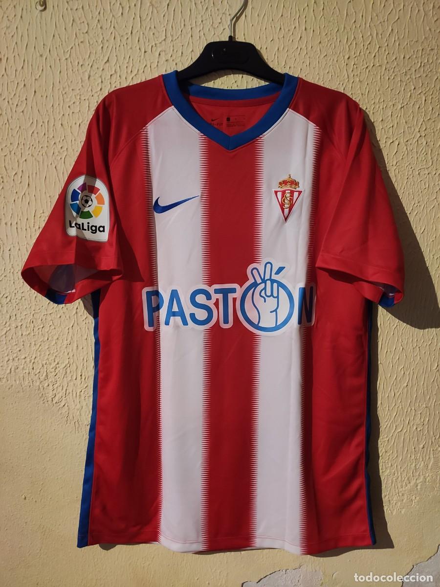 Sports collectibles: Original | Camiseta Futbol | Talla L | Sporting de Gijon - 5 Isaac Cofie - match worn