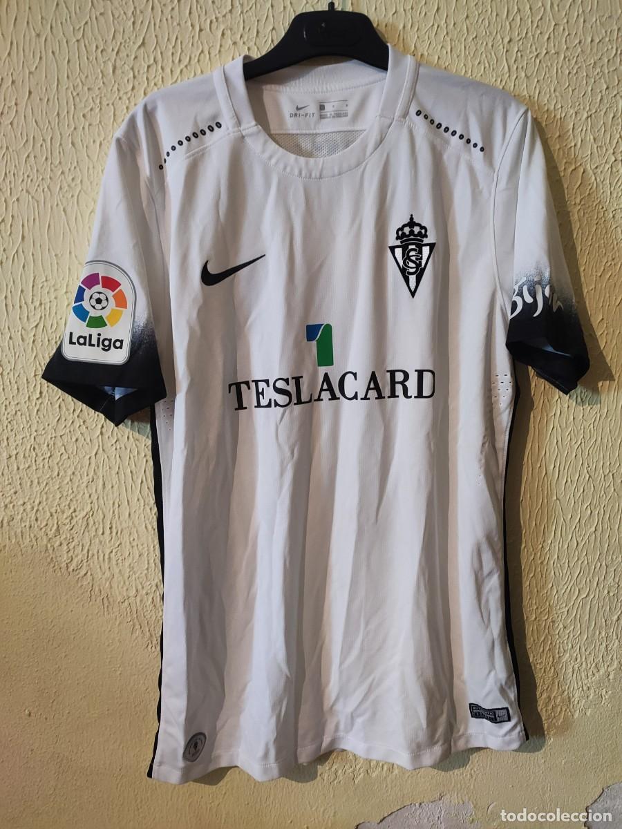 Sports collectibles: Original | Camiseta Futbol | Talla L | Sporting de Gijon - 19 Stefan Scepovic - match worn