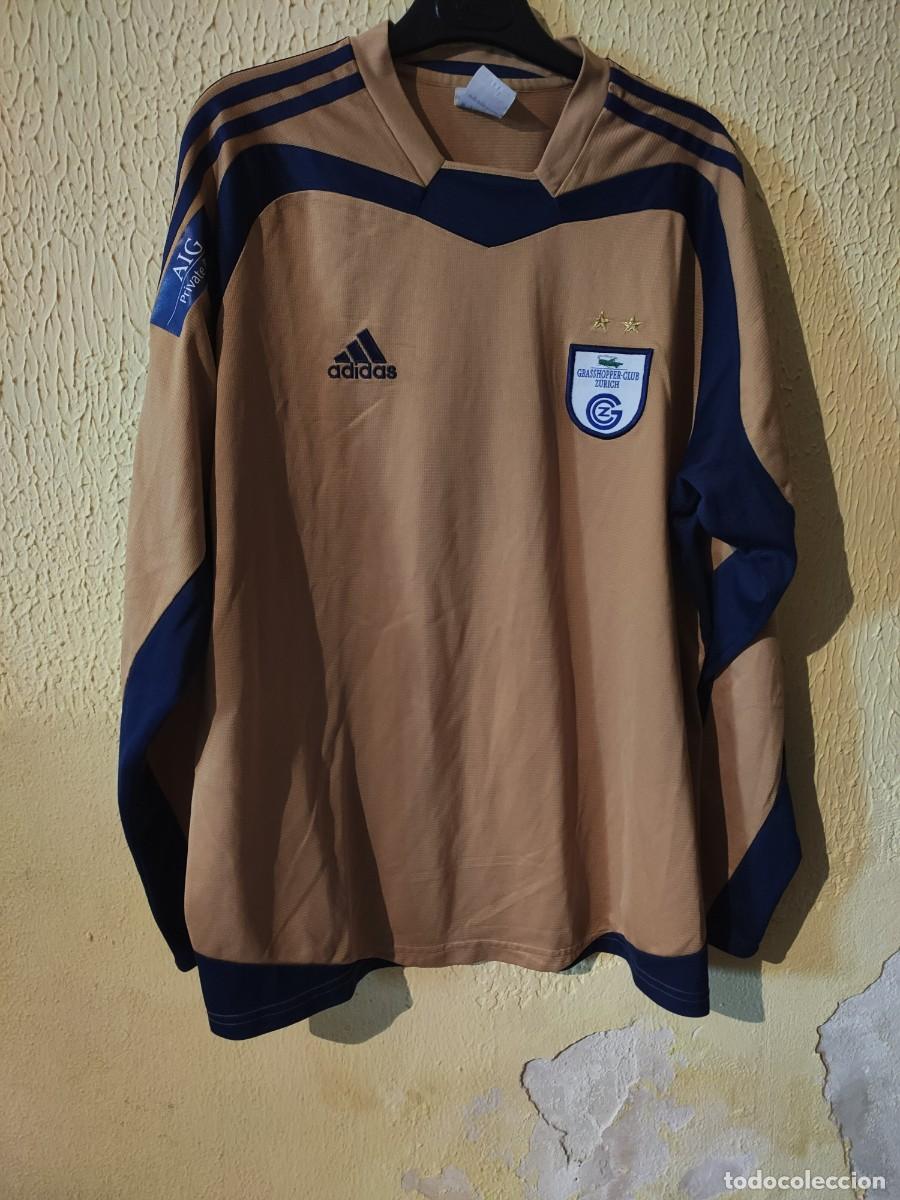 Sports collectibles: Original | Camiseta Futbol | Talla L | Grasshopper (Suiza) - dorsal 16 - match worn