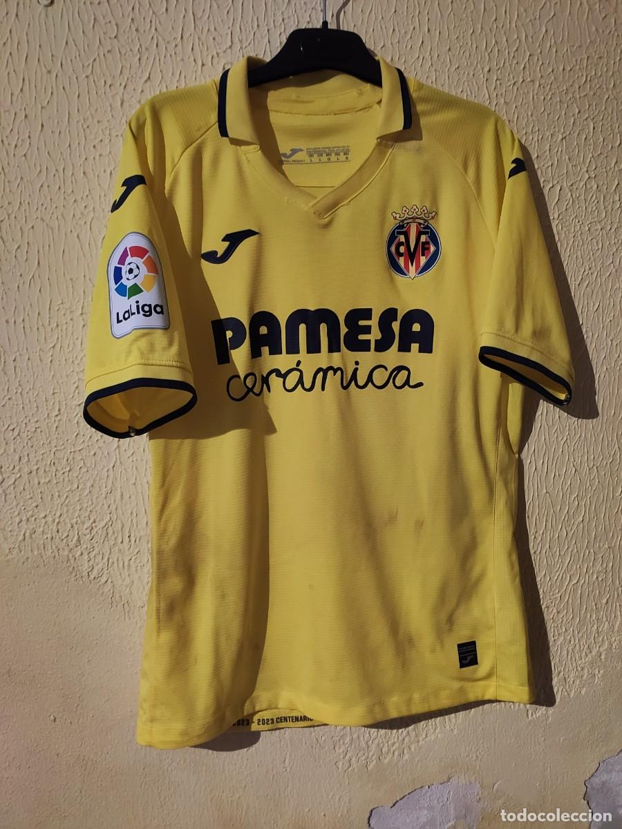 Sports collectibles: Original | Camiseta Futbol | Talla L | Villarreal B - 23 Mamadou Mbacke - match worn