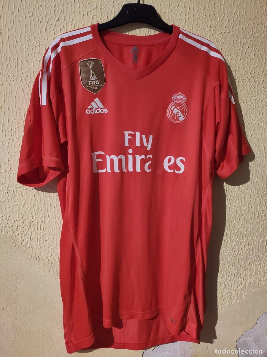 Colecionismo desportivo: Original | Camiseta Futbol | Talla 8 adizero - L | Real Madrid CF 23 Ruben Ya&ntilde;ez player issue / worn