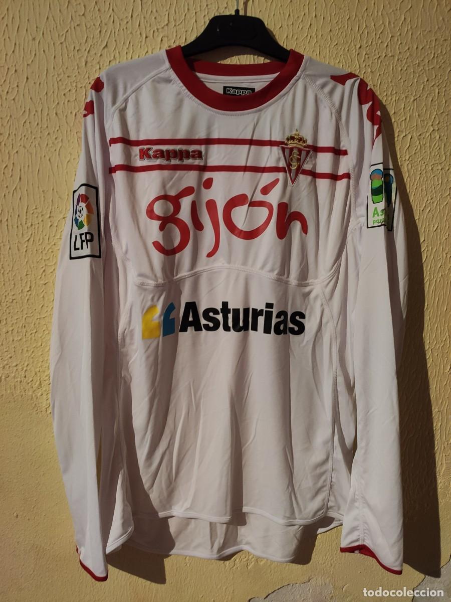 Sports collectibles: Original | Camiseta Futbol | Talla L | Sporting de Gijon - 32 Formose Mendy - match worn