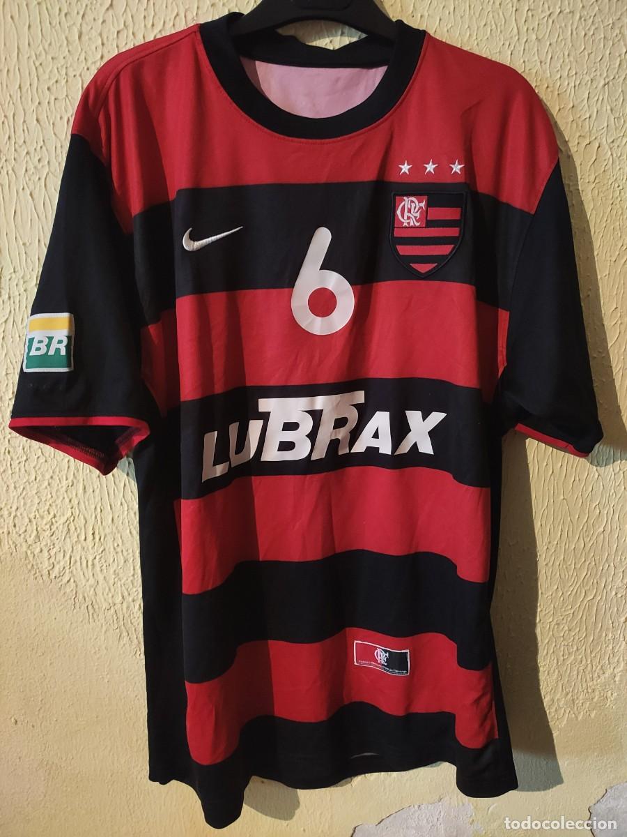 Sports collectibles: Original | Camiseta Futbol | Talla XL | Flamengo - dorsal 6 - match worn 2000-2001