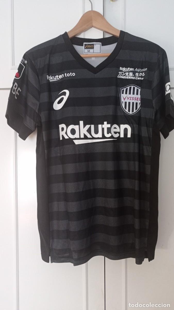 Coleccionismo deportivo: Camiseta away FC Vissel Kobe de Jap&oacute;n Iniesta