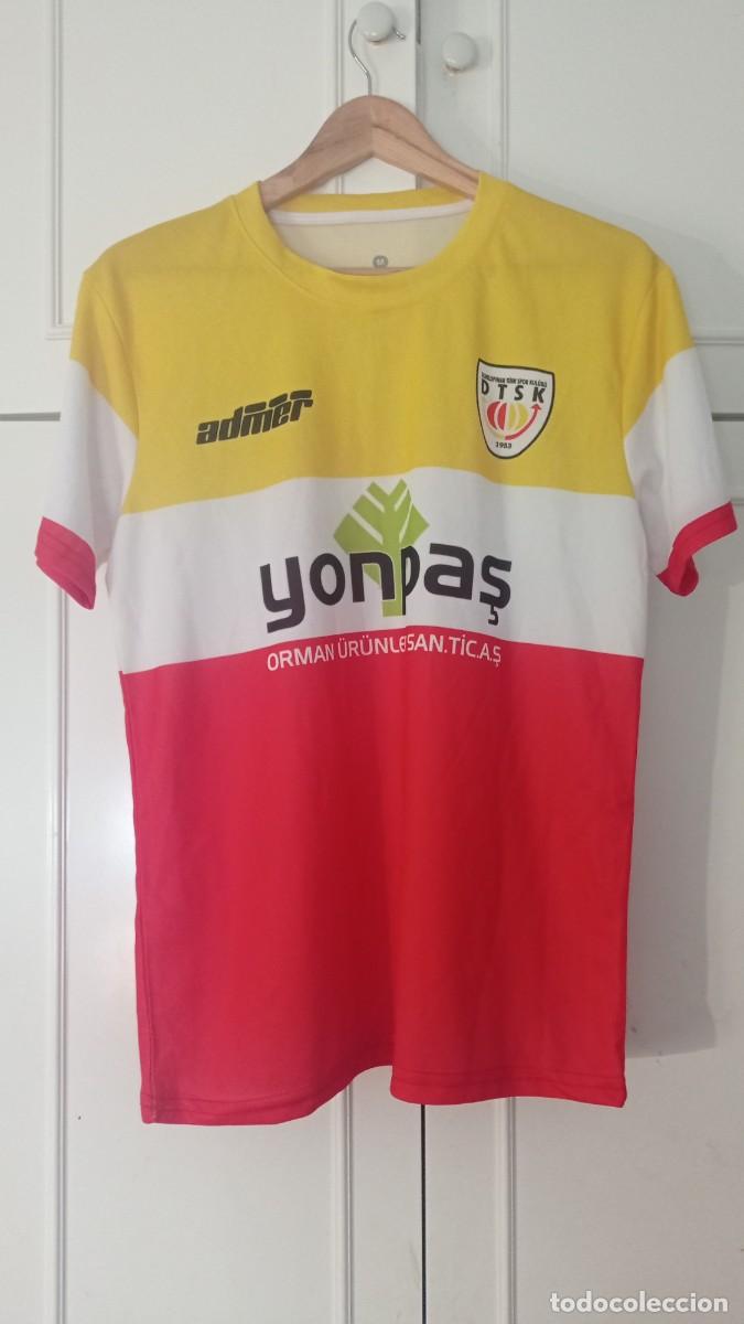 Coleccionismo deportivo: Camiseta matchworn DTSK de Turqu&iacute;a - Foto 1