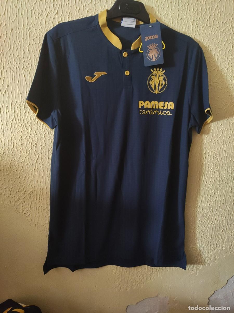 Coleccionismo deportivo: Nueva a estrenar | Original | Camiseta de Futbol football | Talla S | Polo del Villarreal CF