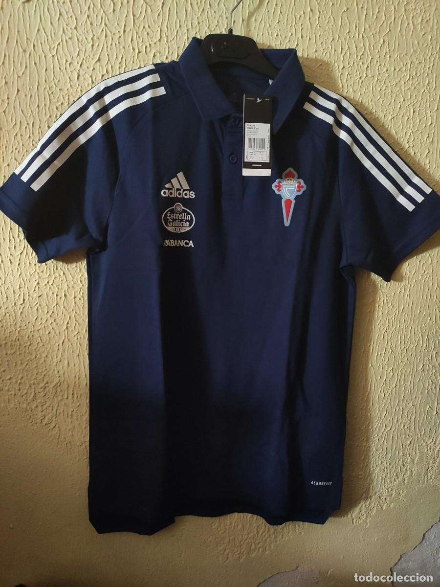 Coleccionismo deportivo: Nueva a estrenar | Original | Camiseta de Futbol football | Talla S | Polo del Celta de Vigo
