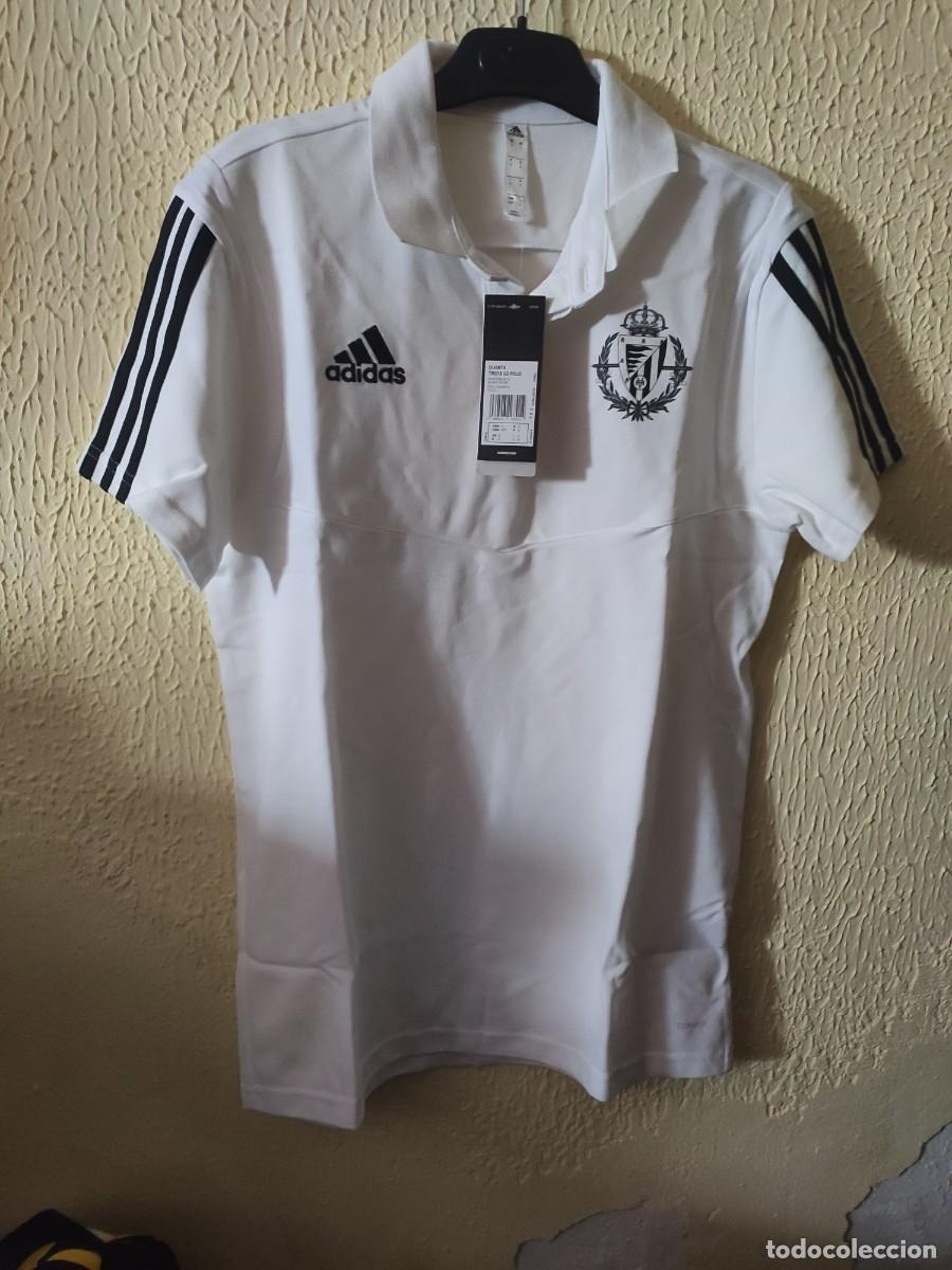 Coleccionismo deportivo: Nueva a estrenar | Original | Camiseta de Futbol football | Talla S | Polo del Real Valladolid