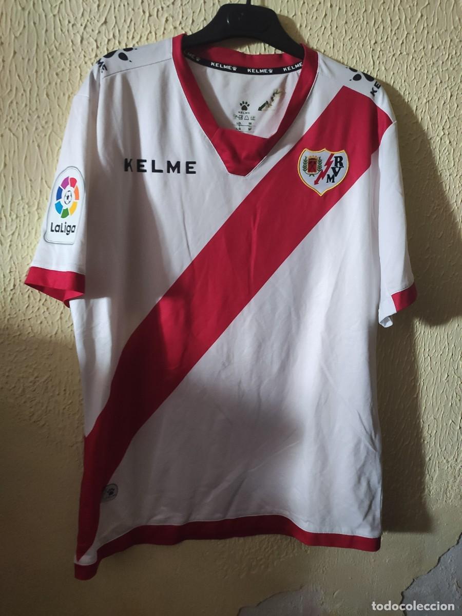 Sports collectibles: Original | Camiseta de Futbol Shirt Football | Talla M | Rayo Vallecano - dorsal 19 - match worn