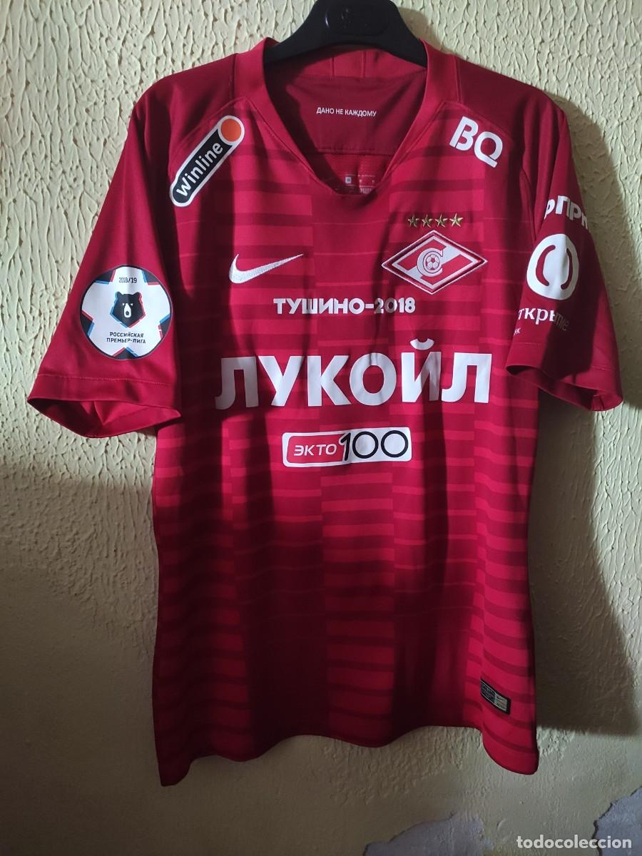 Sports collectibles: Original | Camiseta de Futbol Shirt | Talla M | Spartak Moscu Moskow - 13 Ilya Mazurov - match worn