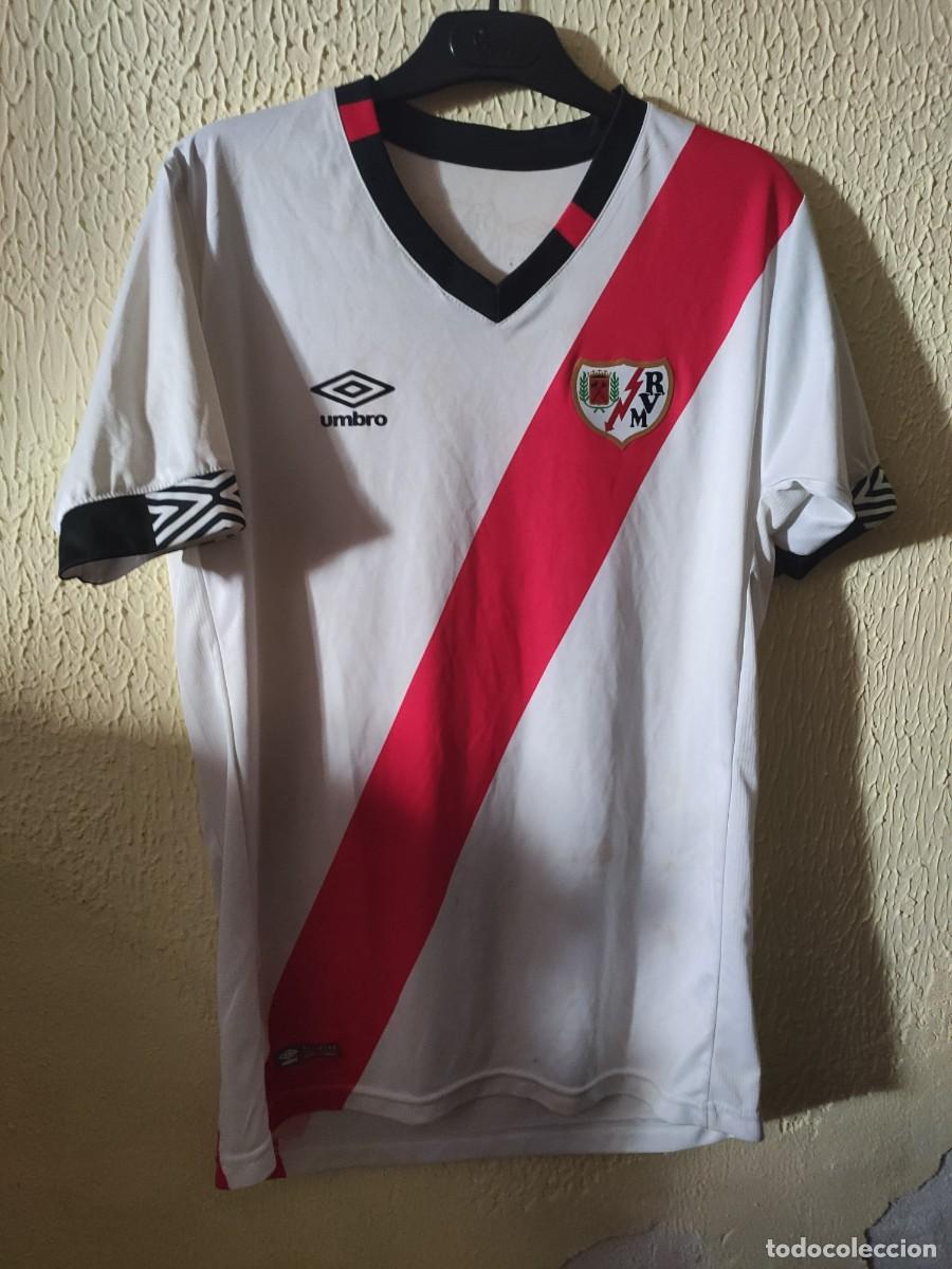 Sports collectibles: Original | Camiseta de Futbol Shirt | Talla M | Rayo Vallecano - dorsal 6 - match worn - cat. infer.