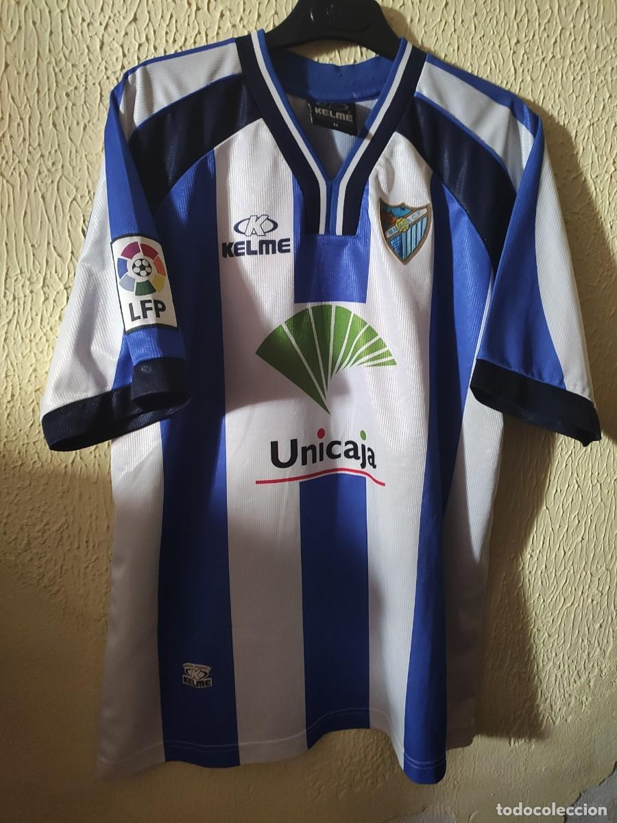 Sports collectibles: Original | Camiseta de Futbol football shirt | Talla M | Malaga CF - dorsal 14 - match worn