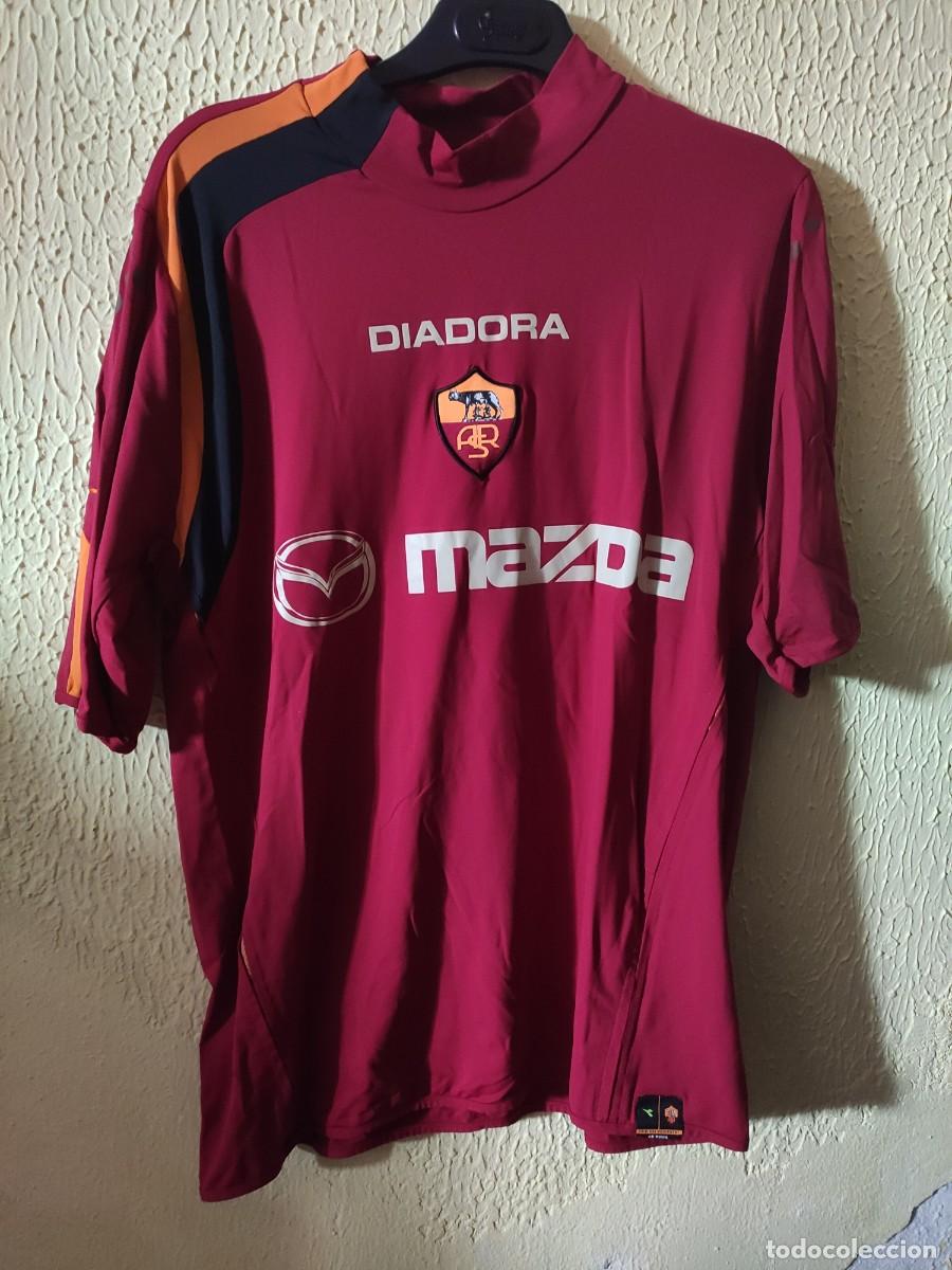 Sports collectibles: Original | Camiseta de Futbol football shirt | Talla L | AS Roma - dorsal 3 match worn pretemporada