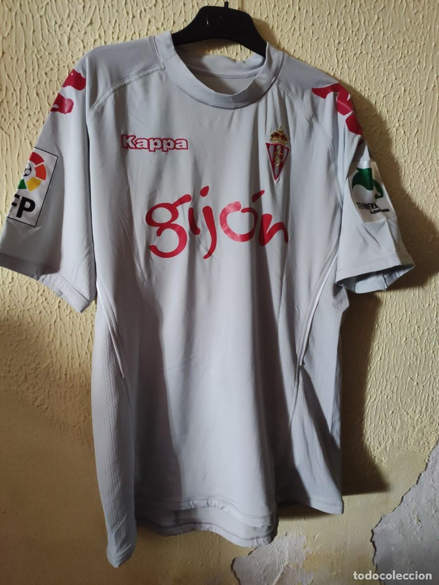 Sports collectibles: Original | Camiseta de Futbol shirt | Talla XL | Sporting de Gijon - 25 Alberto Garcia