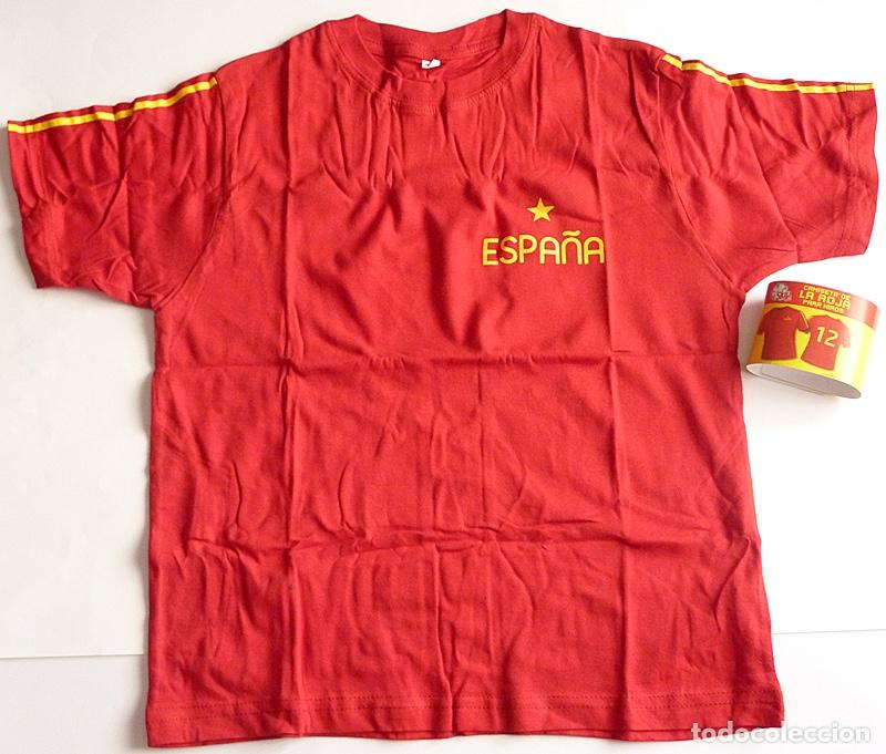 camiseta selección española futbol - para niños - Comprar Camisolas de  Futebol no todocoleccion