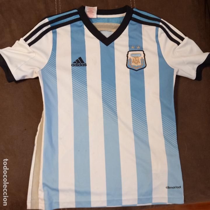 Colecionismo desportivo: Camiseta selecci&oacute;n argentina talla 11 12 a&ntilde;os