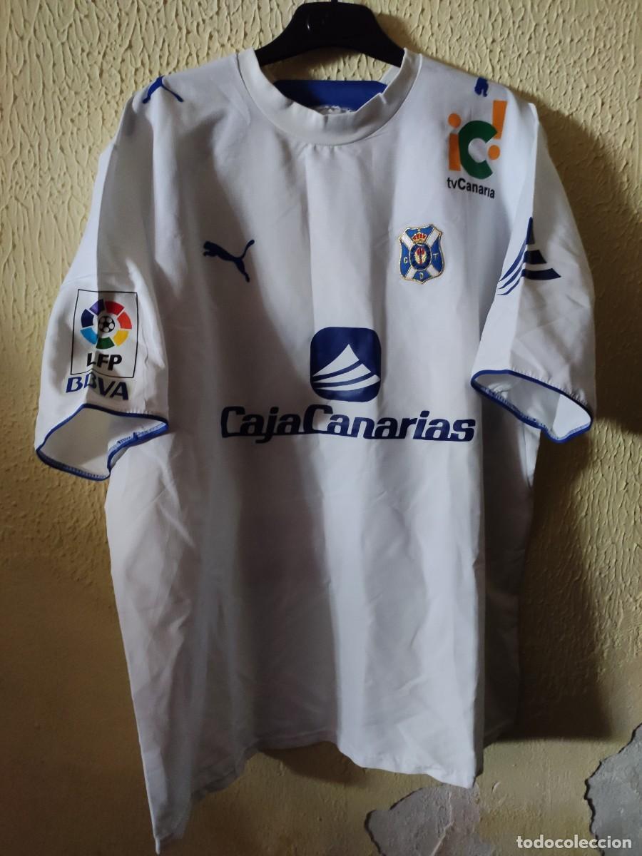 Colecionismo desportivo: Original | camiseta futbol football shirt | Talla XL | CD Tenerife - 18 Oscar Perez - match worn