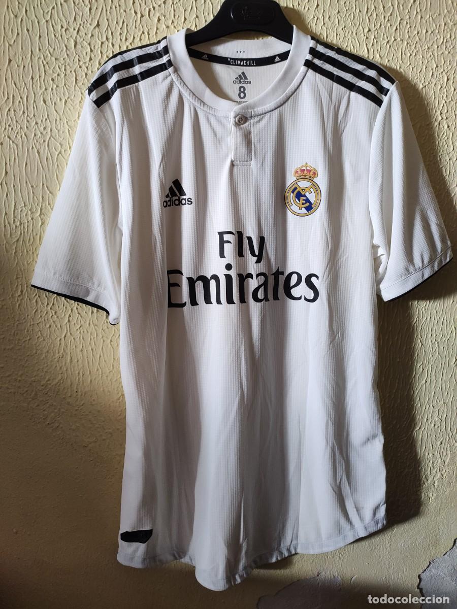 Colecionismo desportivo: Original | camiseta futbol shirt | Talla 8 player - L | Real Madrid CF - dorsal 18 - match worn