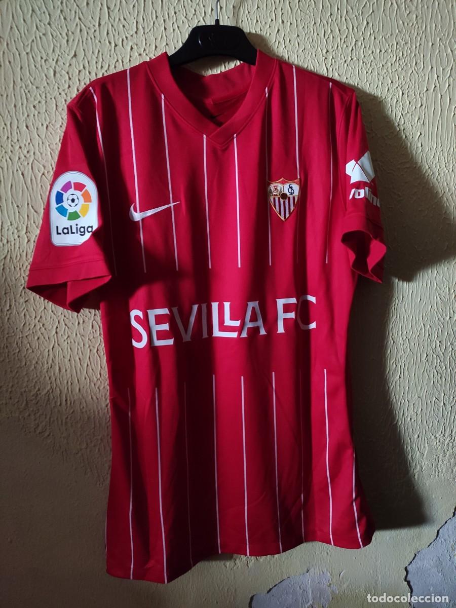 Collezionismo sportivo: Original | camiseta futbol shirt | Talla L | Sevilla FC - 35 Ryan Johansson - match worn