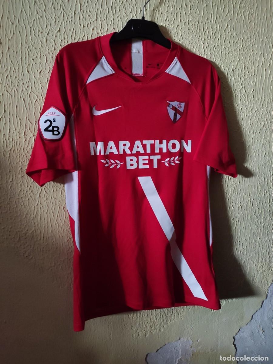 Colecionismo desportivo: Original | camiseta futbol shirt | Talla L | Sevilla Atletico - 16 Javi Vazquez - match worn