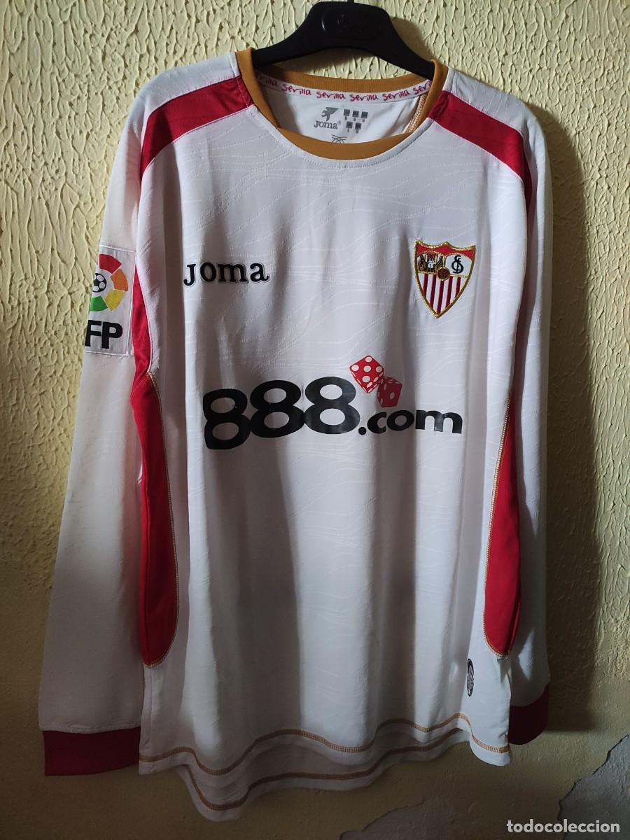 Collezionismo sportivo: Original | camiseta futbol football shirt | Talla M | Sevilla FC - 19 Chevanton - match worn