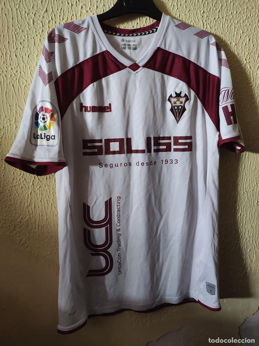 Collezionismo sportivo: Original | camiseta futbol football shirt | Talla M | Albacete Balompie 5 Alberto Benito match worn