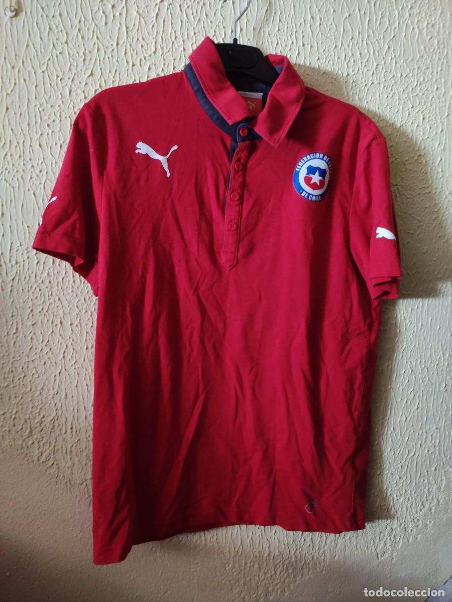 Sports collectibles: Original | camiseta futbol football shirt | Talla S | Polo de la Seleccion de Chile
