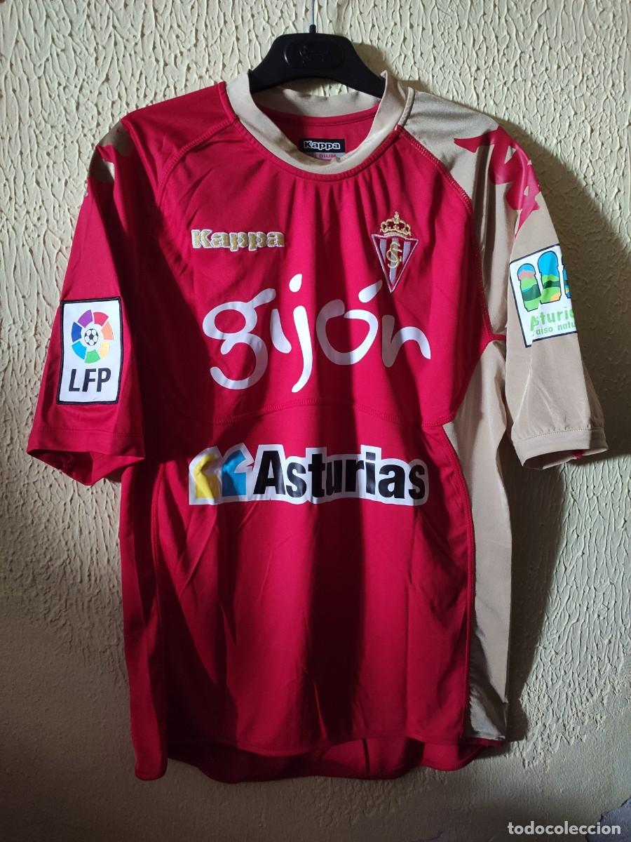 Collezionismo sportivo: Match Worn - Original | Camiseta Futbol shirt | Talla M | Sporting de Gijon - dorsal 26