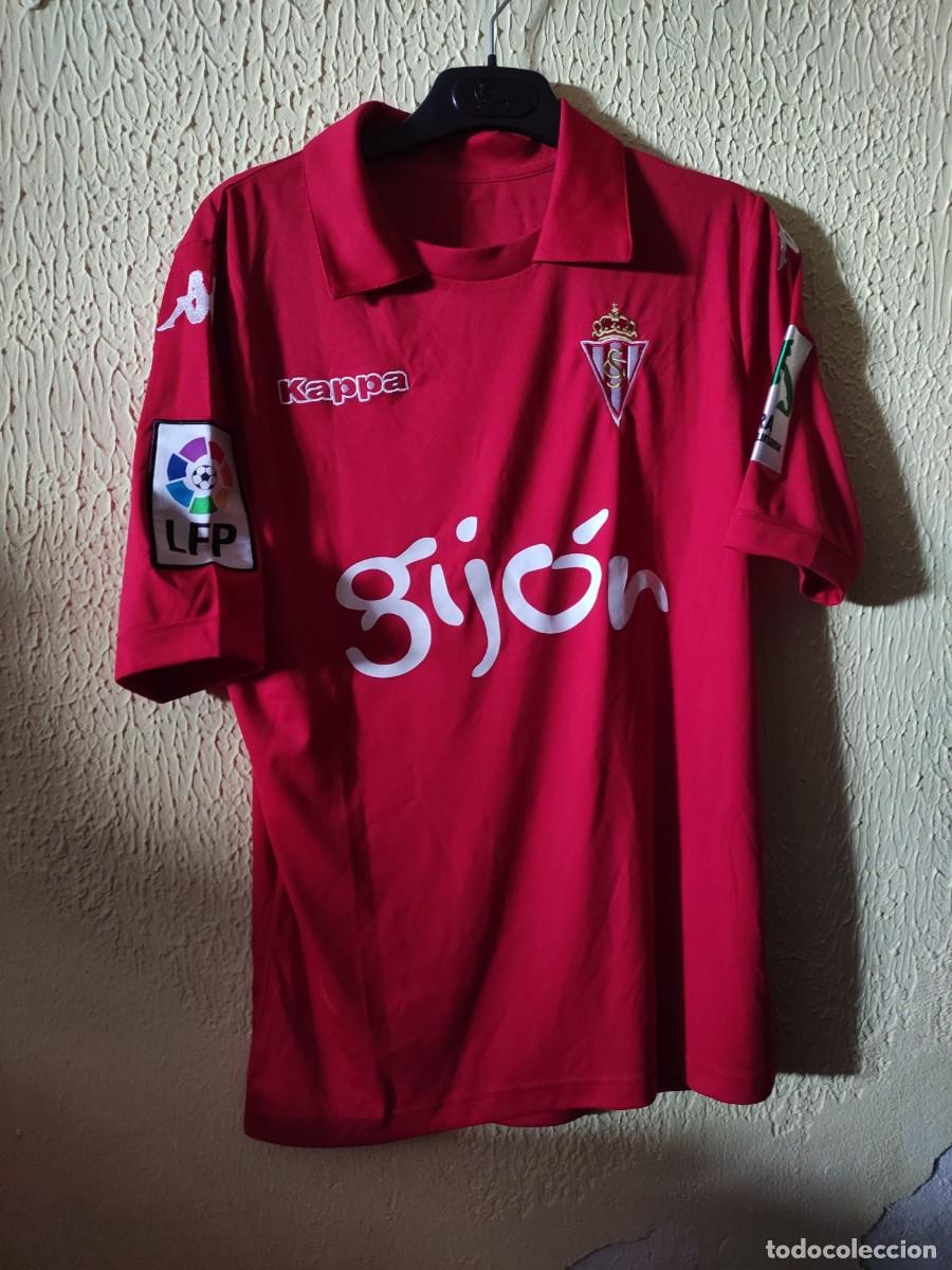 Collezionismo sportivo: Match Worn - Original | Camiseta Futbol shirt | Talla M | Sporting de Gijon - 26 Alex Menendez