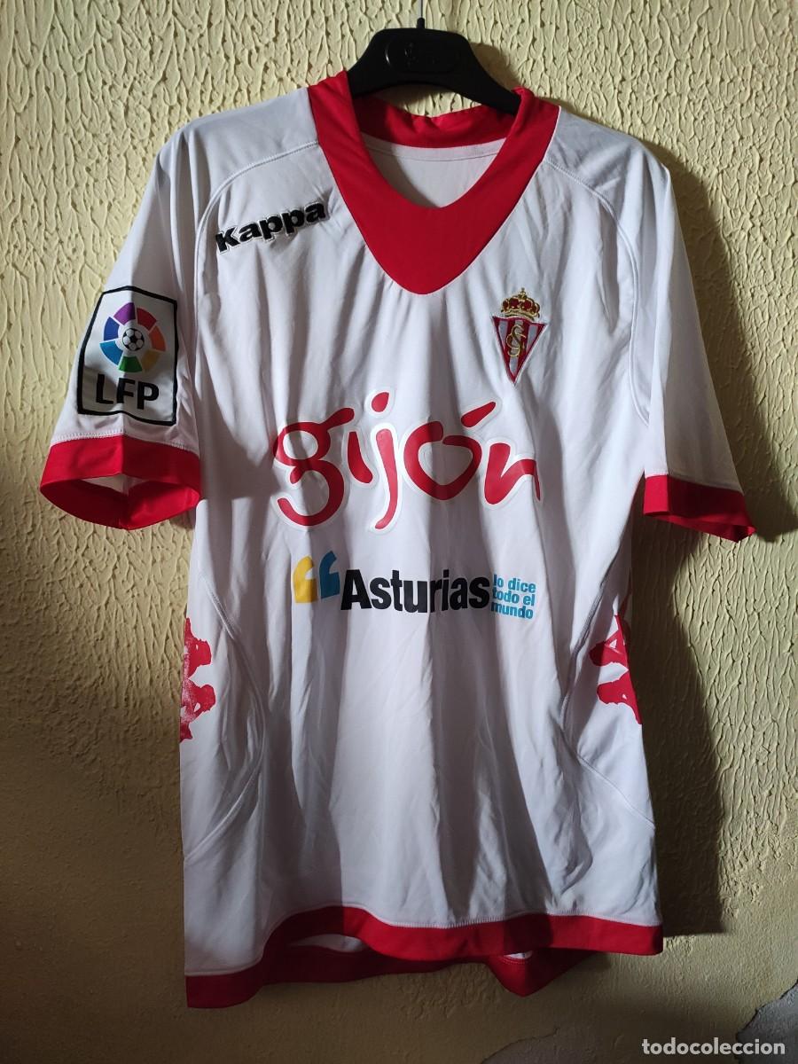 Collezionismo sportivo: Match Worn - Original | Camiseta Futbol shirt | Talla M | Sporting de Gijon - 7 Ayoze Garcia