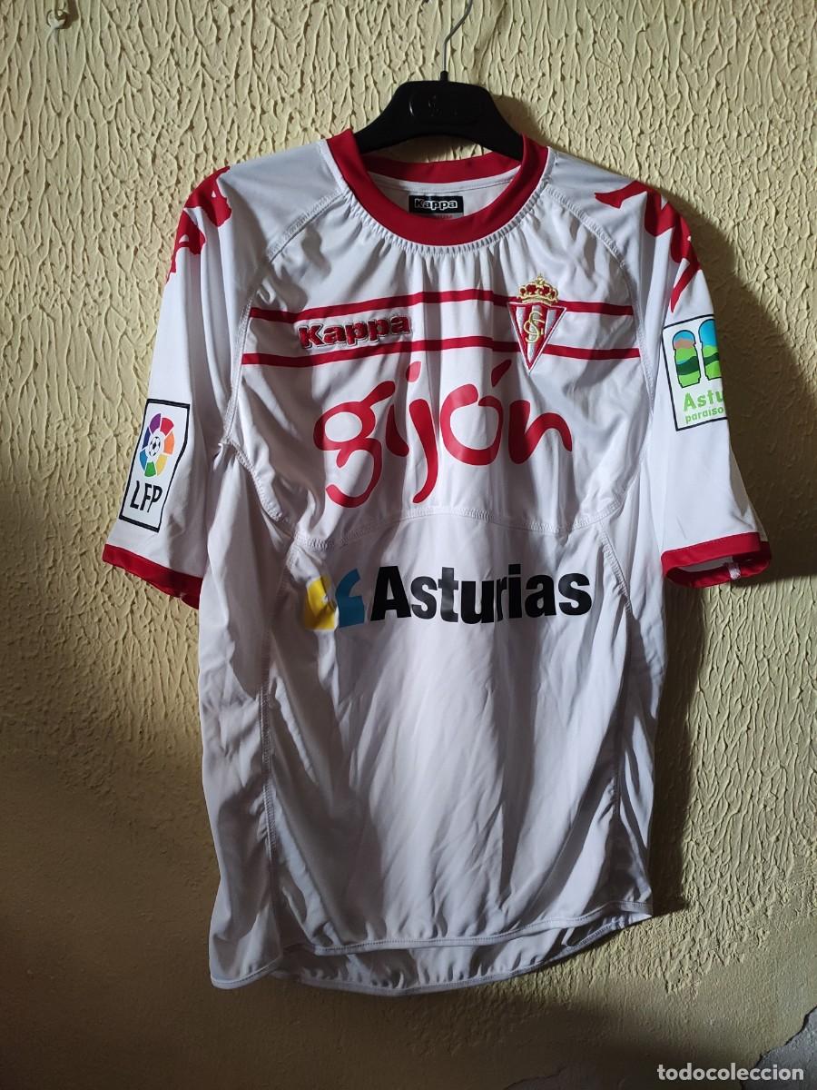 Sports collectibles: Match Worn - Original | Camiseta Futbol shirt | Talla M | Sporting de Gijon - dorsal 26