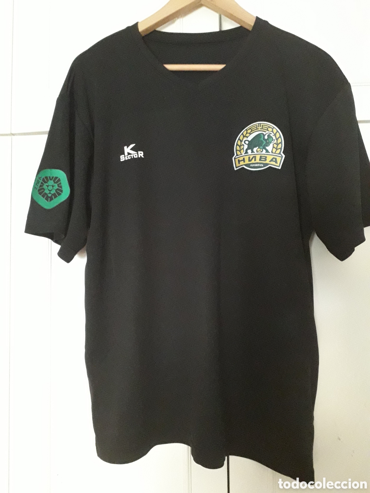 Sports collectibles: Camiseta matchworn FC Niva Ternopil de Ucrania