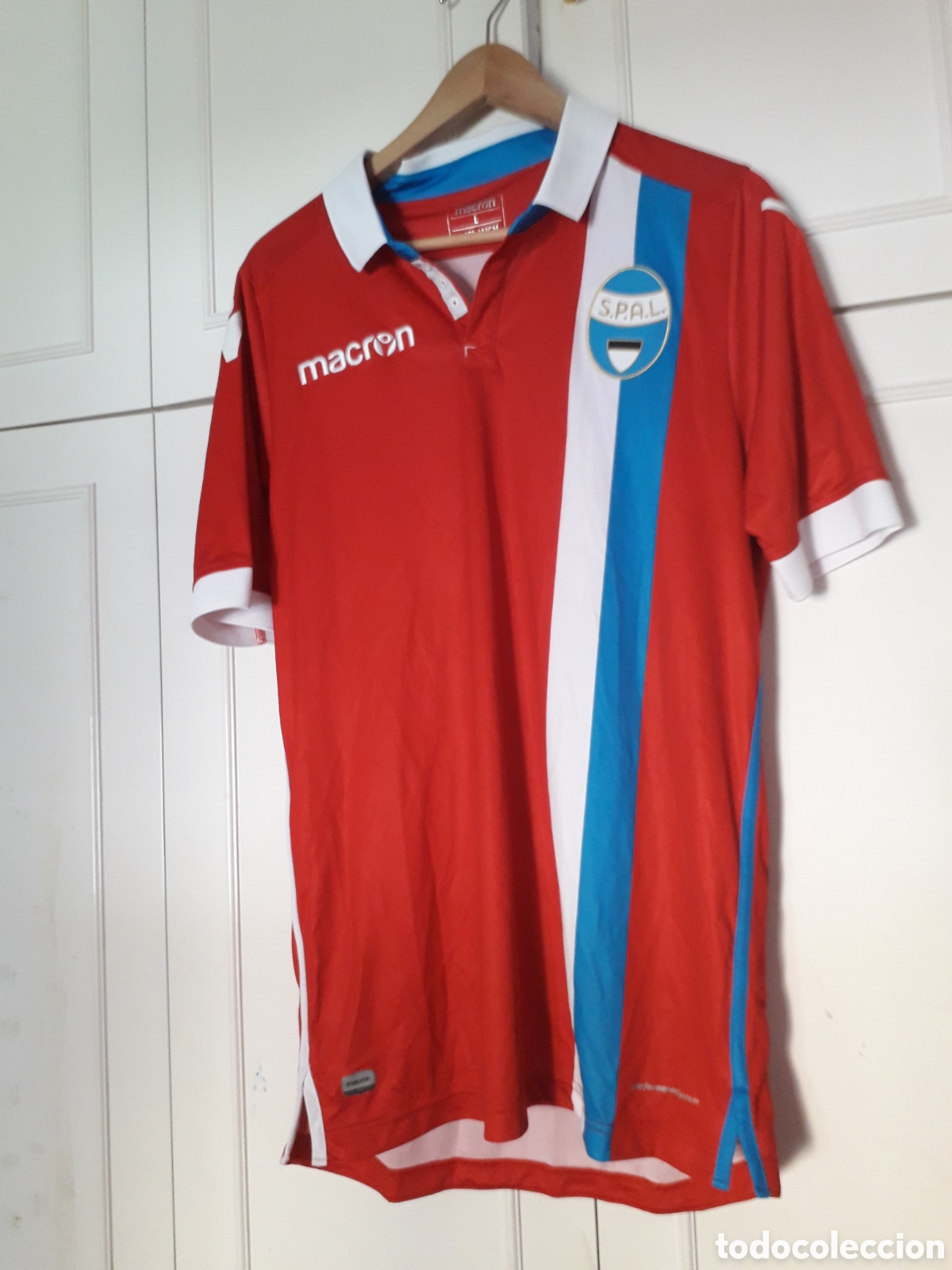 Sports collectibles: Camiseta oficial away SPAL Ferrara