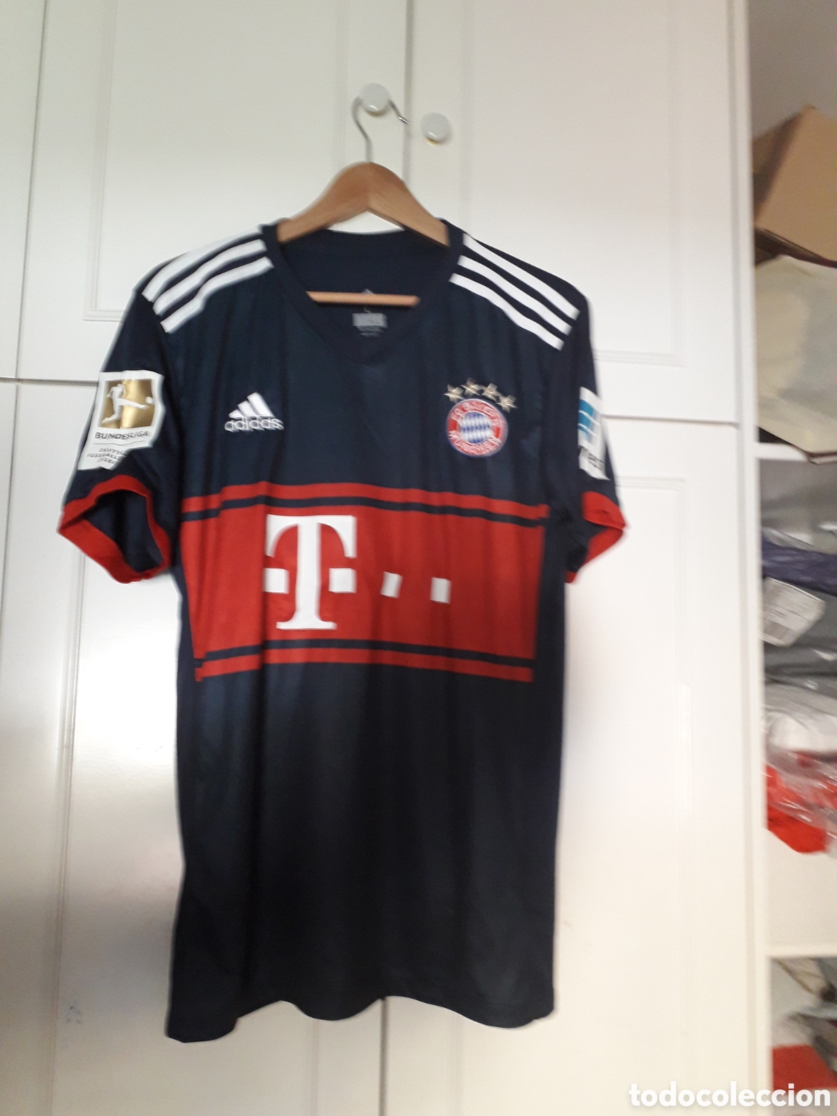 Sports collectibles: Camiseta oficial away FC Bayern Munich